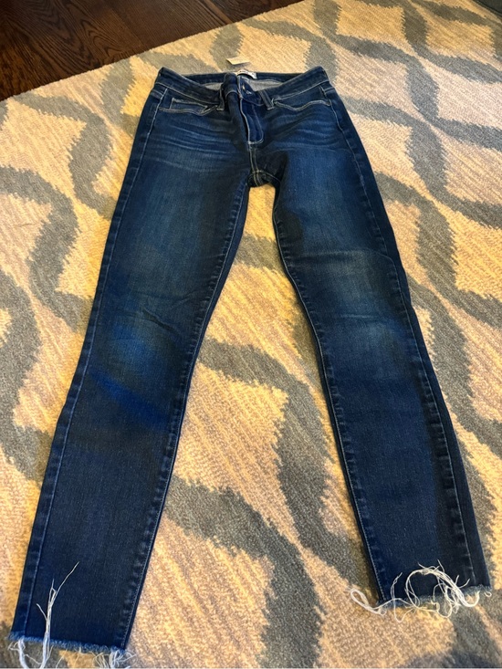 PAIGE Denim - PAIGE Verdugo Ankle Skinny Jeans Dark Wash 27